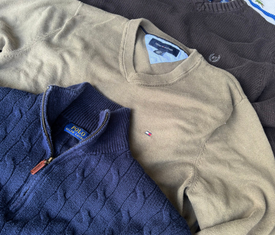 10x BRANDED SWEATERS KNITWEAR GRADE B (INCLUDING RALPH LAUREN)