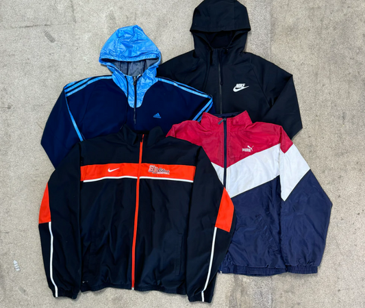 10x BRANDED TRACK JACKETS GRADE B